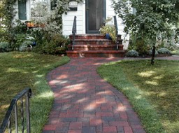 Cobble Front Pathway