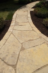 Natural Stone Path Detail
