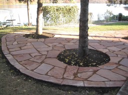 Ground Cover done with Natural Stone